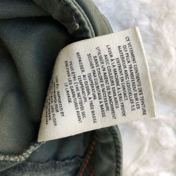 Anthropologie Green Utility Jeans - Women’s 24P - Picture 8 of 8